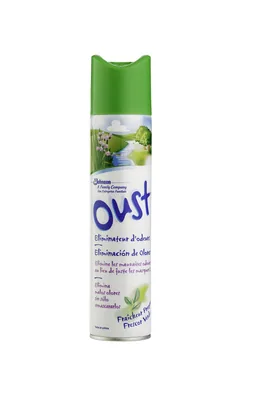 OUST Ambientador Eliminación de Olores 300 ml (pack de 3)