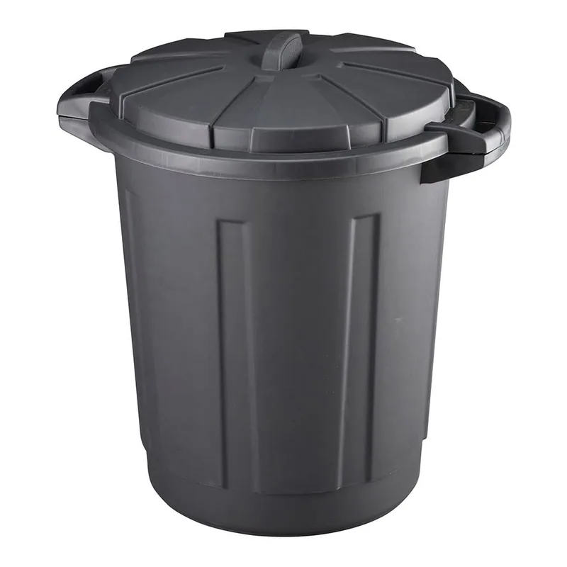 M home by Mazzei Mondex Cubo Comunidad con Tapa Negro - 1 unidad