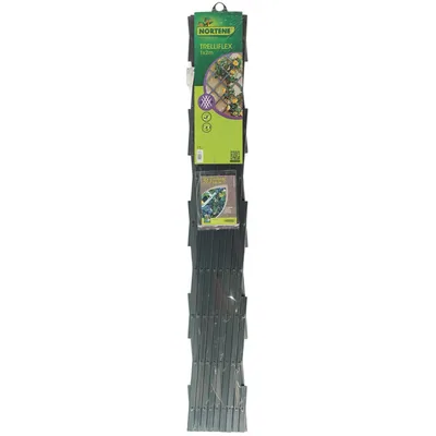 Nortene Celosía de PVC Extensible Verde Trelliflex 1x2 m