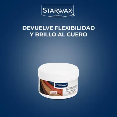 Starwax Crema de Cuidado Incolora para Cuero 150 ml - pack de 2 unidades – foto 6