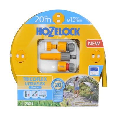 Hozelock kit Tricoflex Ultraflex Ø15 mm 20 m