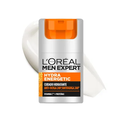 L'Oréal Paris Hydra Energetic Crema Hidratante Anti-Fatiga 50 ml (pack de 2)