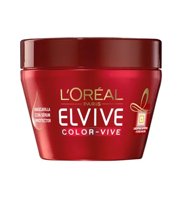 L'Oréal Paris Elvive Color-Vive Mascarilla 300 ml (pack de 3)