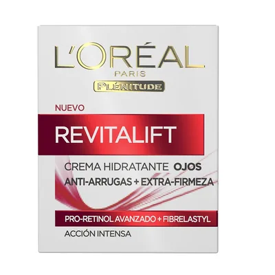 L'Oréal Paris Revitalift Clásico Contorno de Ojos Hidratante 15 ml (pack de 2)
