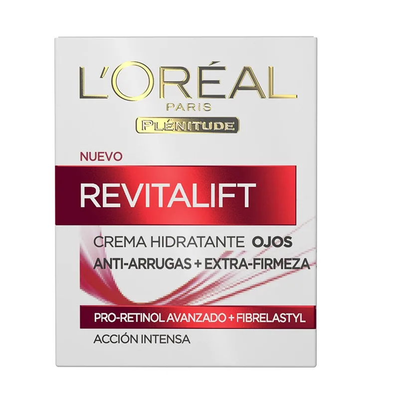 L'Oréal Paris Revitalift Clásico Contorno de Ojos Hidratante 15 ml - pack de 2 unidades