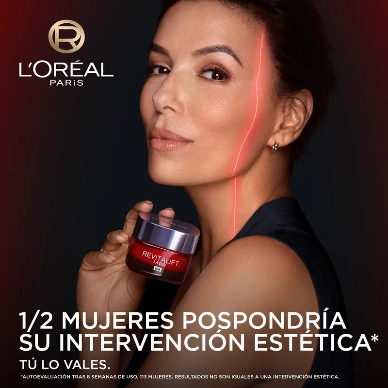 L'Oréal Paris Revitalift Laser Crema de Día Nº1 Anti-Edad Correctora 50 ml - 1 unidad