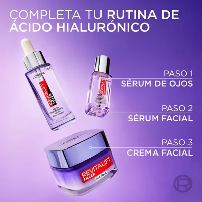 L'Oréal Paris Revitalift Filler Crema Hidratante con Ácido Hialurónico 50 ml - 1 unidad – foto 6