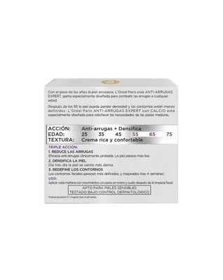 L'Oréal Paris Age Perfect Specialist Crema de Día con Calcio 50ml - pack de 2 unidades – foto 7