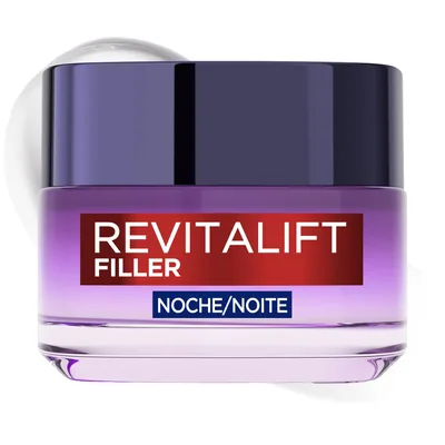 L'Oréal Paris Revitalift Filler Crema de Noche con Ácido Hialurónico 50 ml