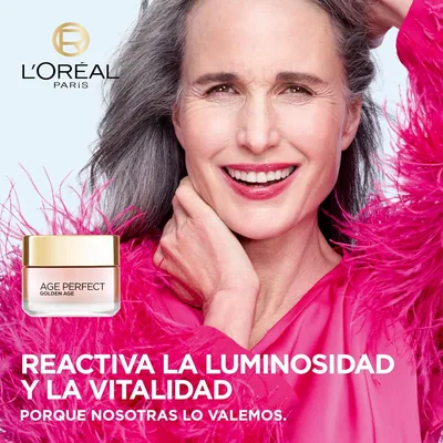 L'Oréal Paris Age Perfect Golden Age Crema de Día Fortificante de Rosas 50 ml - 1 unidad – foto 1