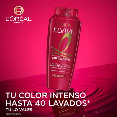 L'Oréal Paris Elvive Color Vive Champú Protector para Pelo Teñido 400 ml - pack de 3 unidades – foto 3