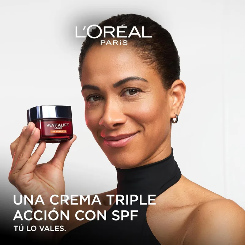 L'Oréal Paris Revitalift Laser Crema SPF25 Nº1 Antiedad y Antimanchas 50 ml - 1 unidad