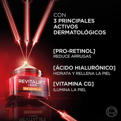L'Oréal Paris Revitalift Laser Crema SPF25 Nº1 Antiedad y Antimanchas 50 ml - 1 unidad – foto 9