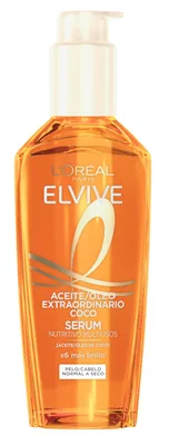 L'Oréal Paris Elvive Aceite Extraordinario Sérum Coco Pelo Seco 100 ml (pack de 2)