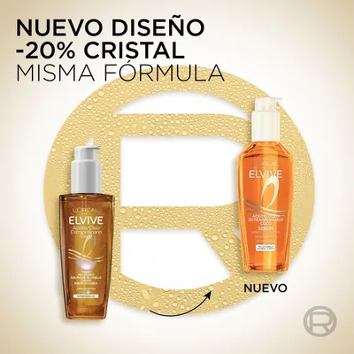 L'Oréal Paris Elvive Aceite Extraordinario Sérum Coco Pelo Seco 100 ml - pack de 2 unidades – foto 1