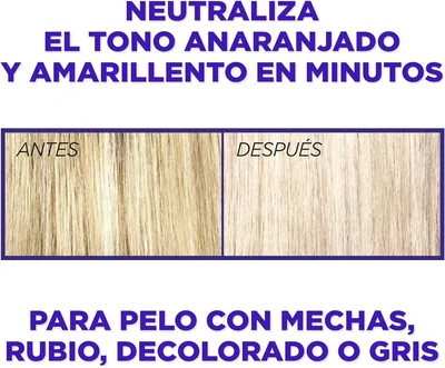 L'Oréal Paris L'oreal Elvive Champú 200 Ml Purple - pack de 3 unidades – foto 3