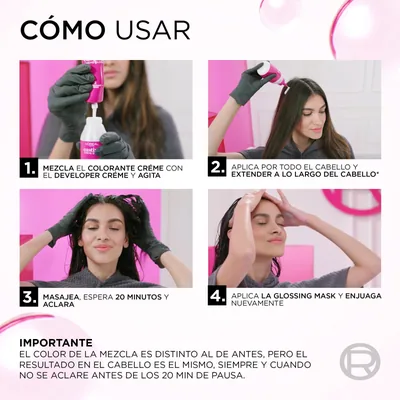 L'Oréal Paris Casting Crème Gloss Baño de Color 3102 Castaño Oscuro Helado 240 g - pack de 3 unidades – foto 6