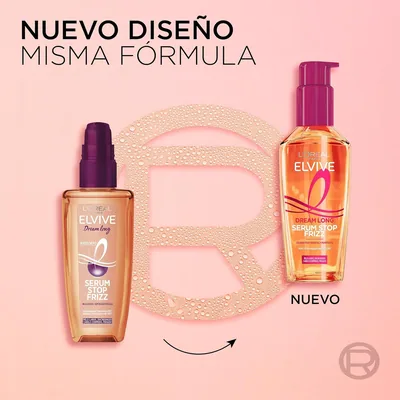 L'Oréal Paris Elvive Dream Long Sérum Stop Frizz Anti Encrespamiento 100 ml - pack de 3 unidades – foto 2