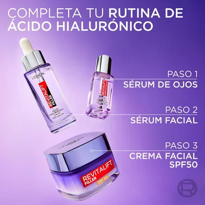 L'Oréal Paris Revitalift Filler Crema Hidratante Día Nº1 SPF50 50 ml - 1 unidad – foto 7