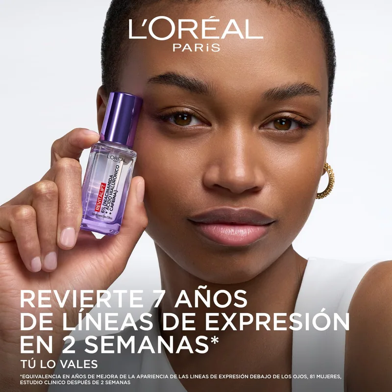 L'Oréal Paris Revitalift Filler Sérum Ojos con Cafeína Antiarrugas 20 ml - 1 unidad