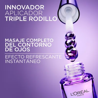 L'Oréal Paris Revitalift Filler Sérum Ojos con Cafeína Antiarrugas 20 ml - 1 unidad – foto 5