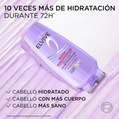 L'Oréal Paris L'Oreal Elvive Acondicionador Hialuronico 300 ml - pack de 3 unidades – foto 6