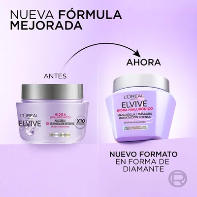 L'Oréal Paris Elvive Mascarilla Hialuronico 310ml - pack de 3 unidades – foto 6