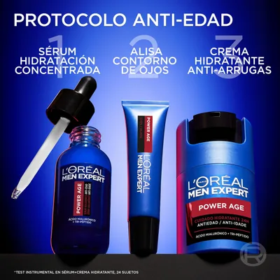 L'Oréal Paris L'Oréal Men Expert Power Age Serum Anti-Edad Rápida Absorción 30ml - 1 unidad – foto 8