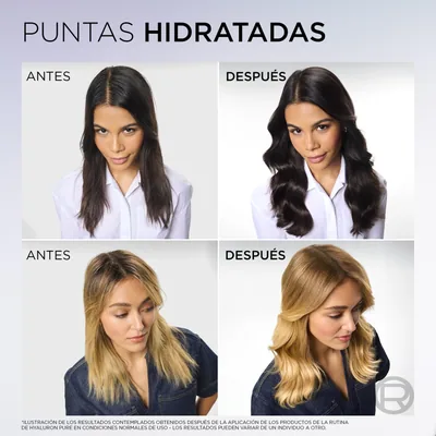 L'Oréal Paris Paris Elvive Champú Hialuronico Pure 380ml - pack de 3 unidades – foto 4