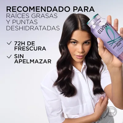 L'Oréal Paris Paris Elvive Champú Hialuronico Pure 380ml - pack de 3 unidades – foto 6