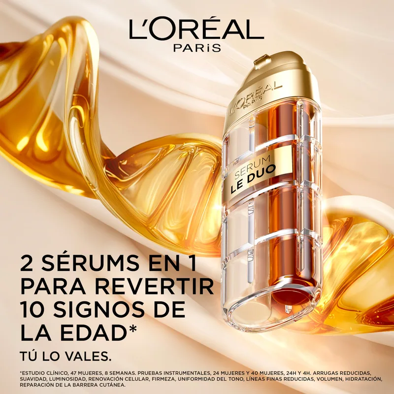 L'Oréal Paris Age Perfect Sérum Le Duo Antiarrugas Rejuvenecedor 30 ml - 1 unidad