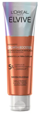 L'Oréal Paris Elvive Growth Booster Acondicionador Anticaída 150ml (pack de 3)
