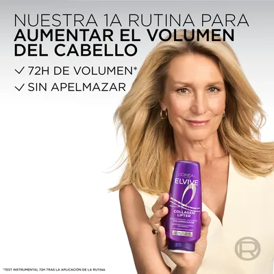 L'Oréal Paris Elvive Collagen Lifter Acondicionador 72H de Volumen 300ml - pack de 3 unidades – foto 9