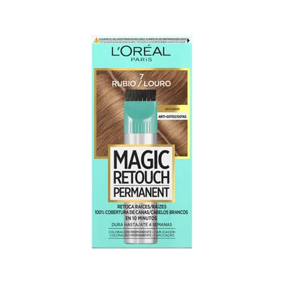 L'Oréal Paris Paris Magic Retouch Tono 7 Rubio Oscuro, Coloración para Cabello - pack de 3 unidades – foto 4