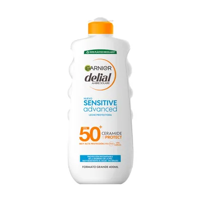 Garnier Delial Sensitive Advanced Leche Solar Alta Protección 400ml