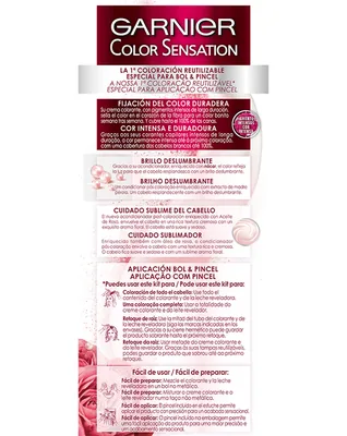 Garnier Color Sensation Tinte Permanente Rubio Luminoso 8.0 250 ml - pack de 3 unidades – foto 2