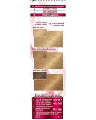Garnier Color Sensation Tinte Permanente Rubio Luminoso 8.0 250 ml - pack de 3 unidades – foto 3