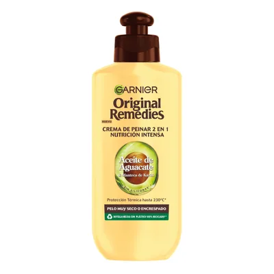 Original Remedies Aceite de aguacate y manteca de karité Tratamiento capilar (pack de 3)