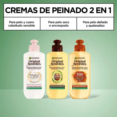 Garnier Original Remedies Aceite de aguacate y manteca de karité Tratamiento capilar 200 ml - pack de 3 unidades – foto 5