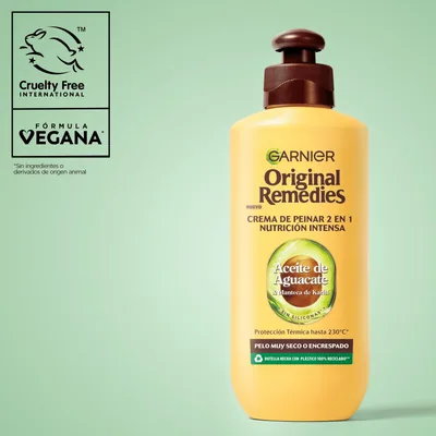 Garnier Original Remedies Aceite de aguacate y manteca de karité Tratamiento capilar 200 ml - pack de 3 unidades – foto 6