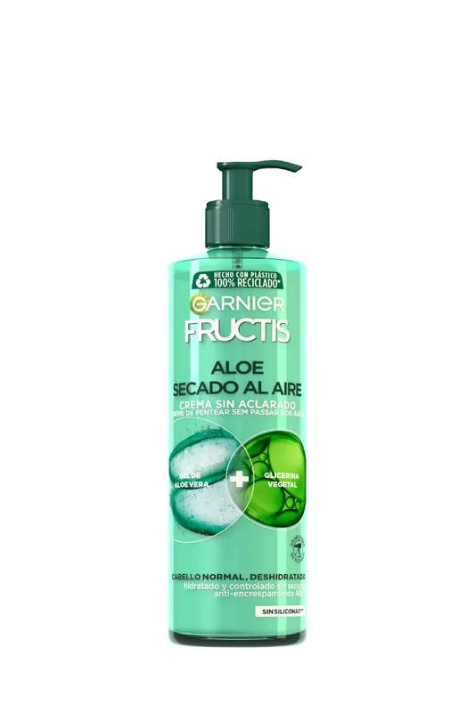 Garnier Fructis tratamiento capilar aloe 400 ml - pack de 3 unidades