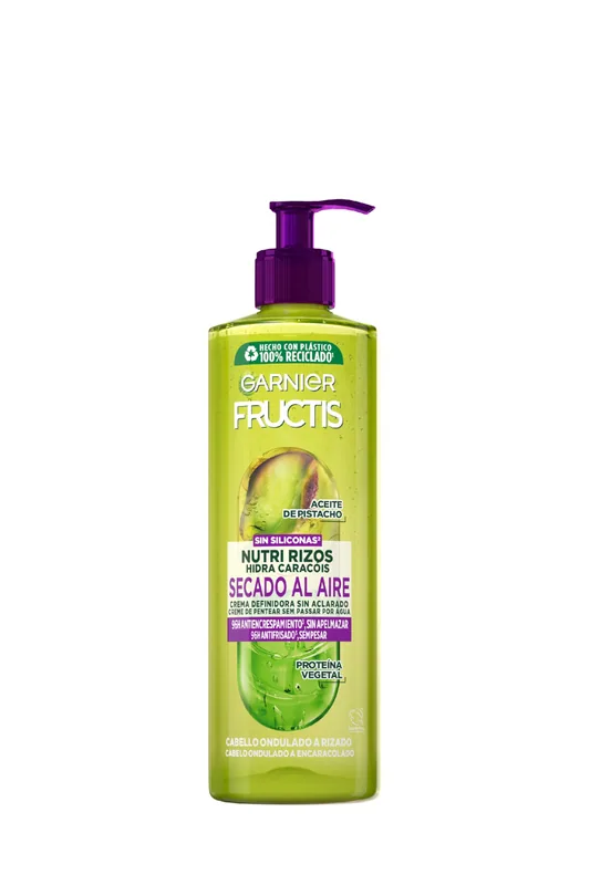 Garnier Fructis Nutri Rizos crema sin aclarado 400 ml - pack de 3 unidades