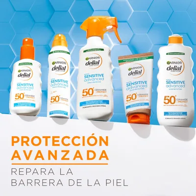 Garnier Delial Sensitive Advanced Leche Protectora FPS50+ 175ml - 1 unidad – foto 6