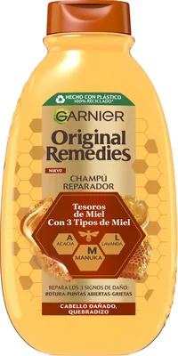 Garnier Original Remedies champú Miel Treasures 400 ml (pack de 6)