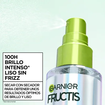 Garnier Fructis Liso Diamante spray de brillo y suavidad 150 ml - pack de 3 unidades – foto 1