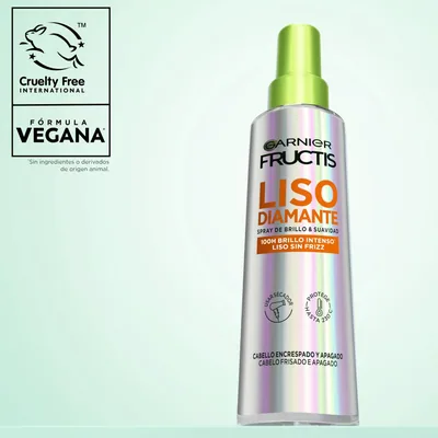 Garnier Fructis Liso Diamante spray de brillo y suavidad 150 ml - pack de 3 unidades – foto 5