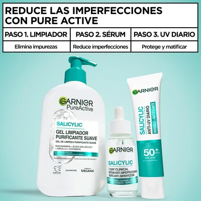 Garnier PureActive Salicylic 7-Day sérum antiimperfecciones 30 ml - pack de 2 unidades – foto 5