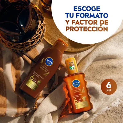 Nivea Leche Solar Zanahoria FP6 200 ml - pack de 2 unidades – foto 4