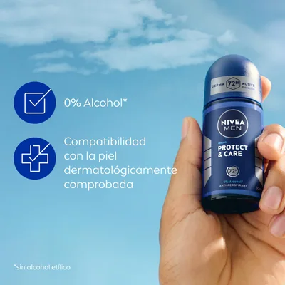 Nivea Protege & Cuida Roll-on 50 ml - pack de 6 unidades – foto 4