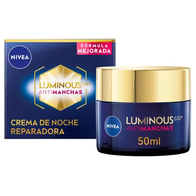 Nivea Luminous630 Crema de Noche Reparadora Antimanchas 50 ml - 1 unidad – foto 8